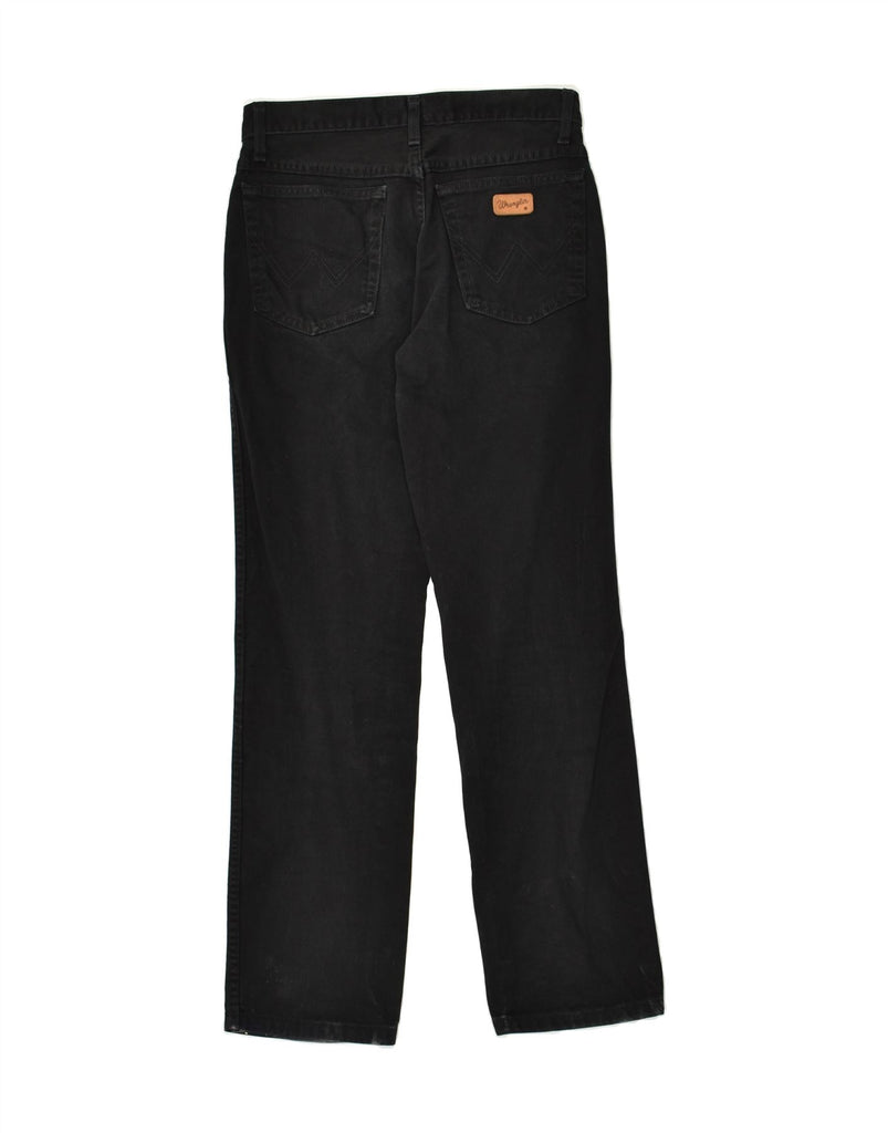 WRANGLER Mens Texas Straight Jeans W32 L32 Black Cotton | Vintage Wrangler | Thrift | Second-Hand Wrangler | Used Clothing | Messina Hembry 