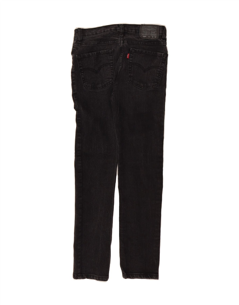 LEVI'S Boys 510 Skinny Jeans 15-16 Years W28 L30 Black Cotton Vintage Levi's and Second-Hand Levi's from Messina Hembry 