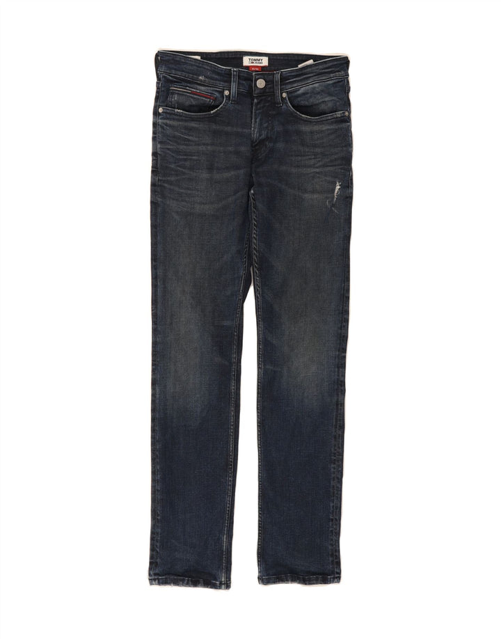 TOMMY HILFIGER Mens Slim Jeans W31 L32 Blue Cotton Vintage Tommy Hilfiger and Second-Hand Tommy Hilfiger from Messina Hembry 
