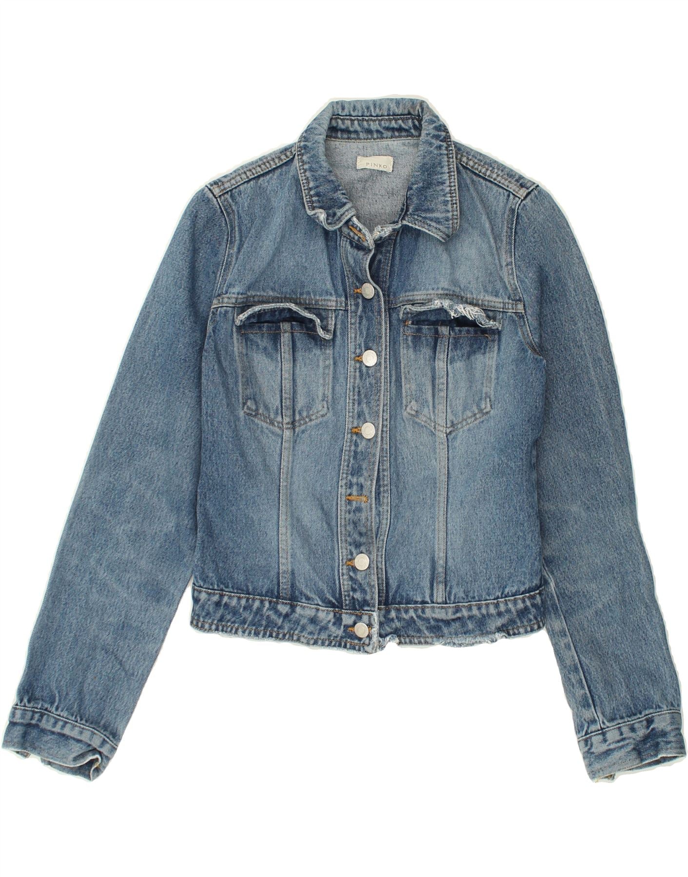 Pinko denim outlet jacket