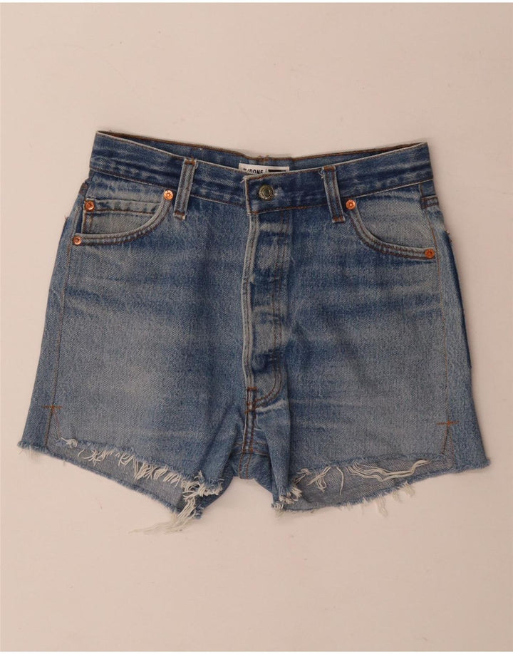 Levi's Womens Denim Shorts W25 XS Blue Cotton