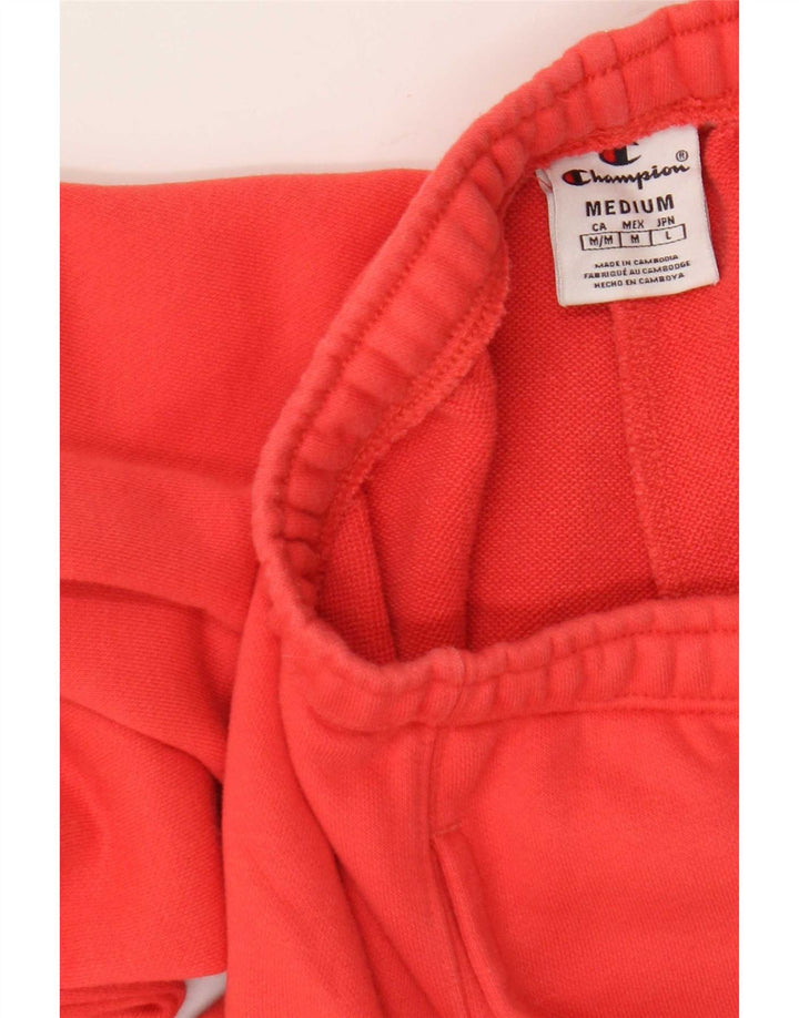 Champion Womens Tracksuit Trousers Joggers UK 14 Medium Orange