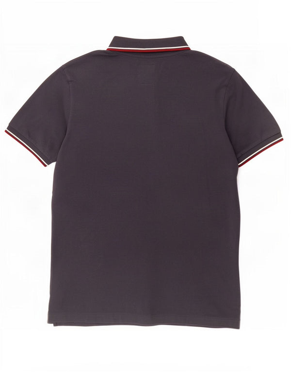 Crew Clothing Mens Polo Shirt Medium Navy Blue Cotton