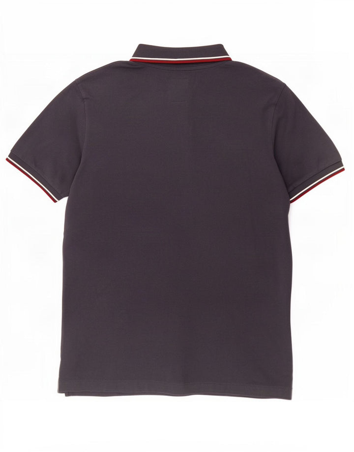 Crew Clothing Mens Polo Shirt Medium Navy Blue Cotton
