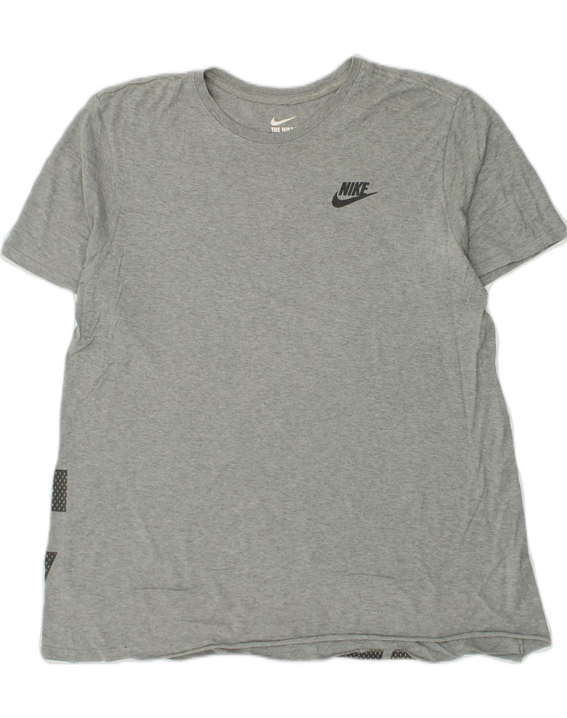 NIKE Mens The Nike Tee Graphic T-Shirt Top XL Grey | Vintage Nike | Thrift | Second-Hand Nike | Used Clothing | Messina Hembry 