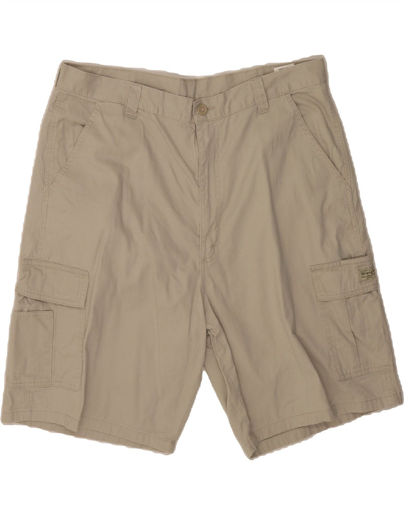 WRANGLER Mens Cargo Shorts W40 XL Beige Cotton Vintage Wrangler and Second-Hand Wrangler from Messina Hembry 