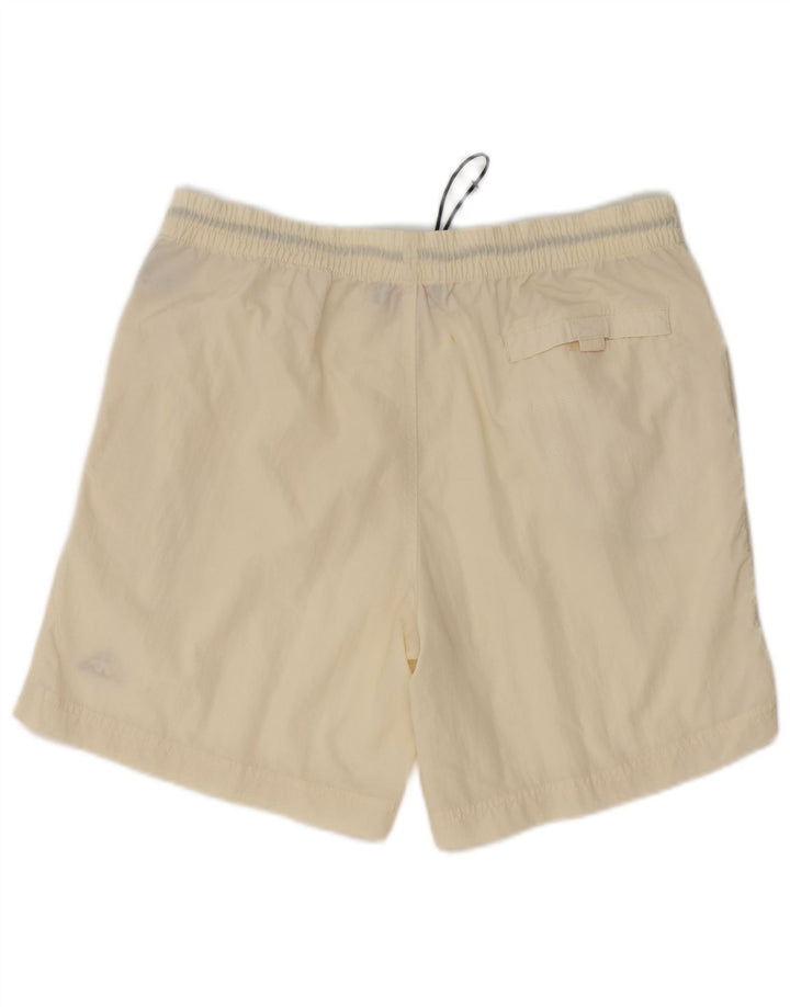 KAPPA Mens Swimming Shorts Large Off White Polyamide