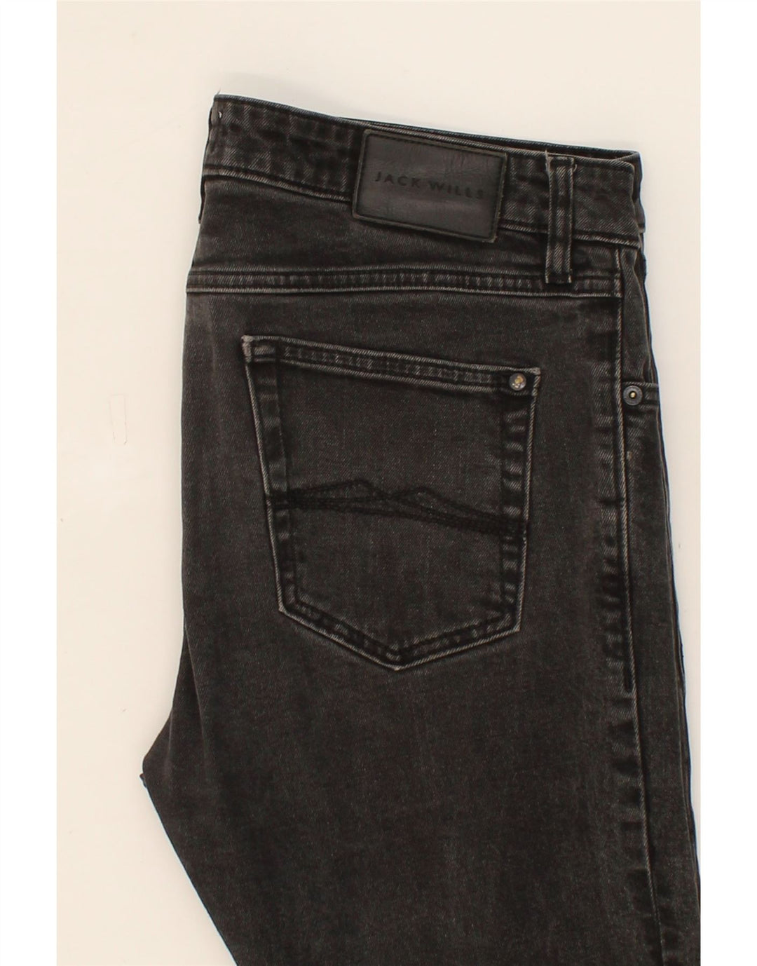 JACK WILLS Mens Skinny Jeans W34 L29 Grey Vintage Jack Wills and Second-Hand Jack Wills from Messina Hembry 