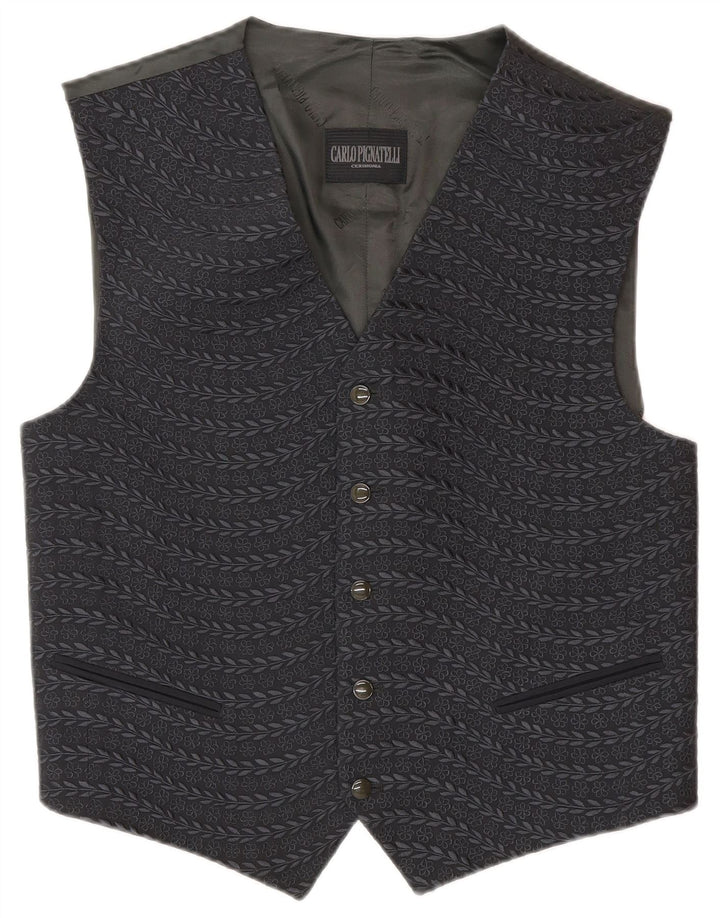 Carlo Pignatelli Mens 3 Button 2 Piece Set IT 52 XL Navy Blue Acetate