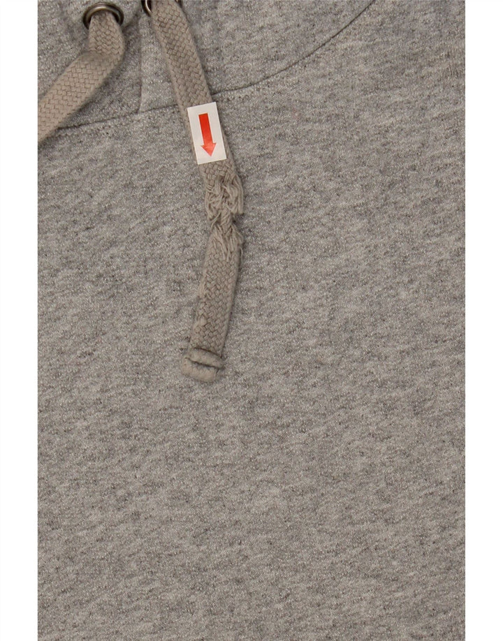 Champion Mens Hoodie Jumper Medium Grey Cotton
