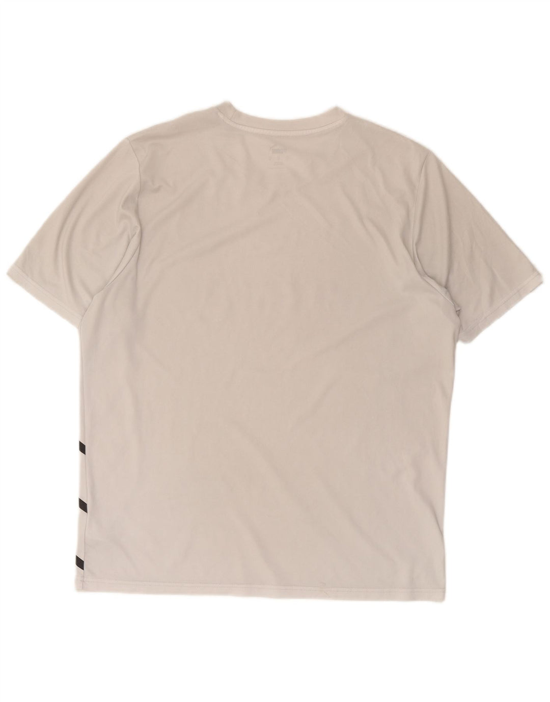 Puma Mens Graphic T-Shirt Top XL White Polyester