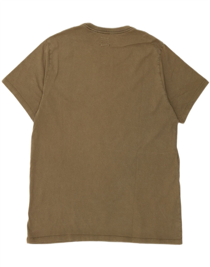 Levi's Mens Standard T-Shirt Top Large Khaki Cotton