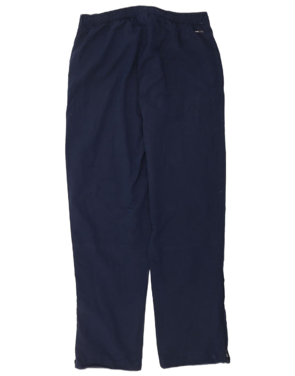 Adidas Mens Climalite Tracksuit Trousers Medium  Navy Blue Polyester