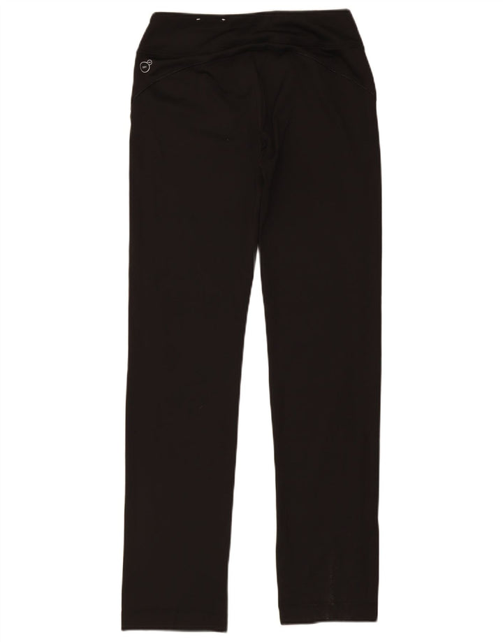 Puma Womens Tracksuit Trousers UK 12 Medium Black Polyester