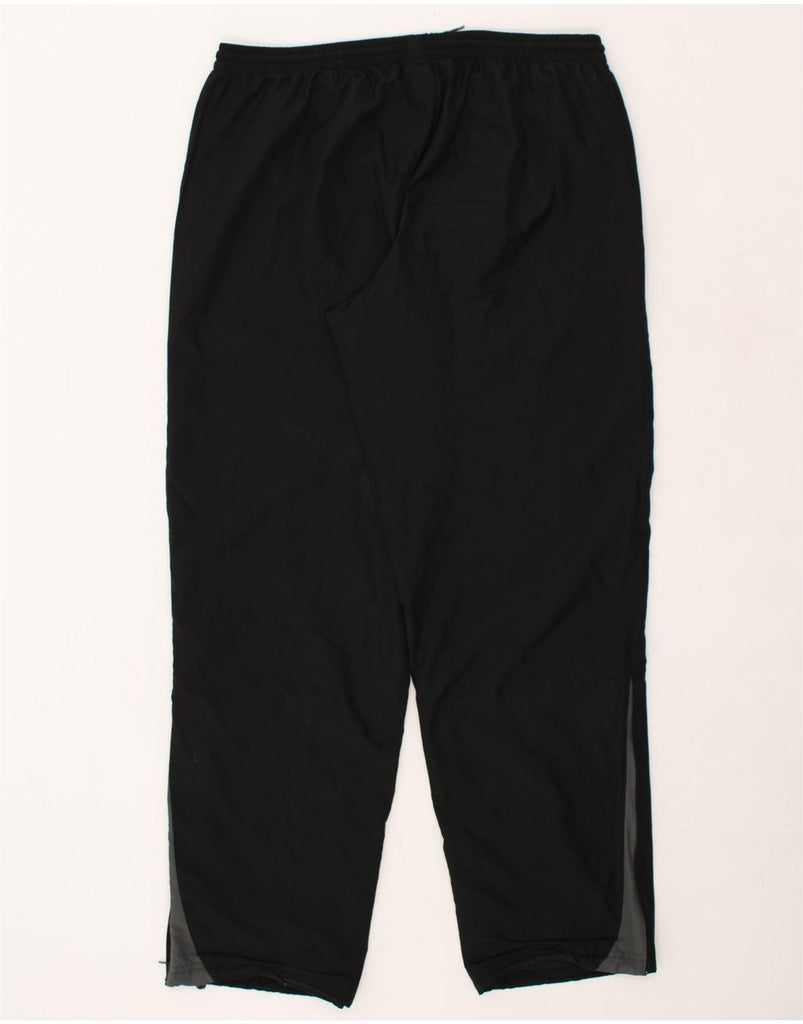PUMA Mens Tracksuit Trousers XL Black Polyester | Vintage Puma | Thrift | Second-Hand Puma | Used Clothing | Messina Hembry 