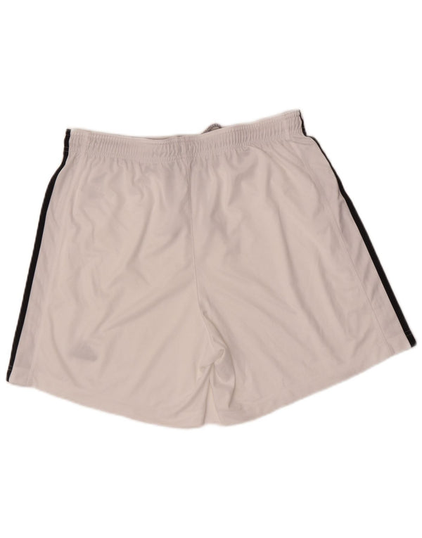 Adidas Mens Climalite Sport Shorts Large  White Polyester