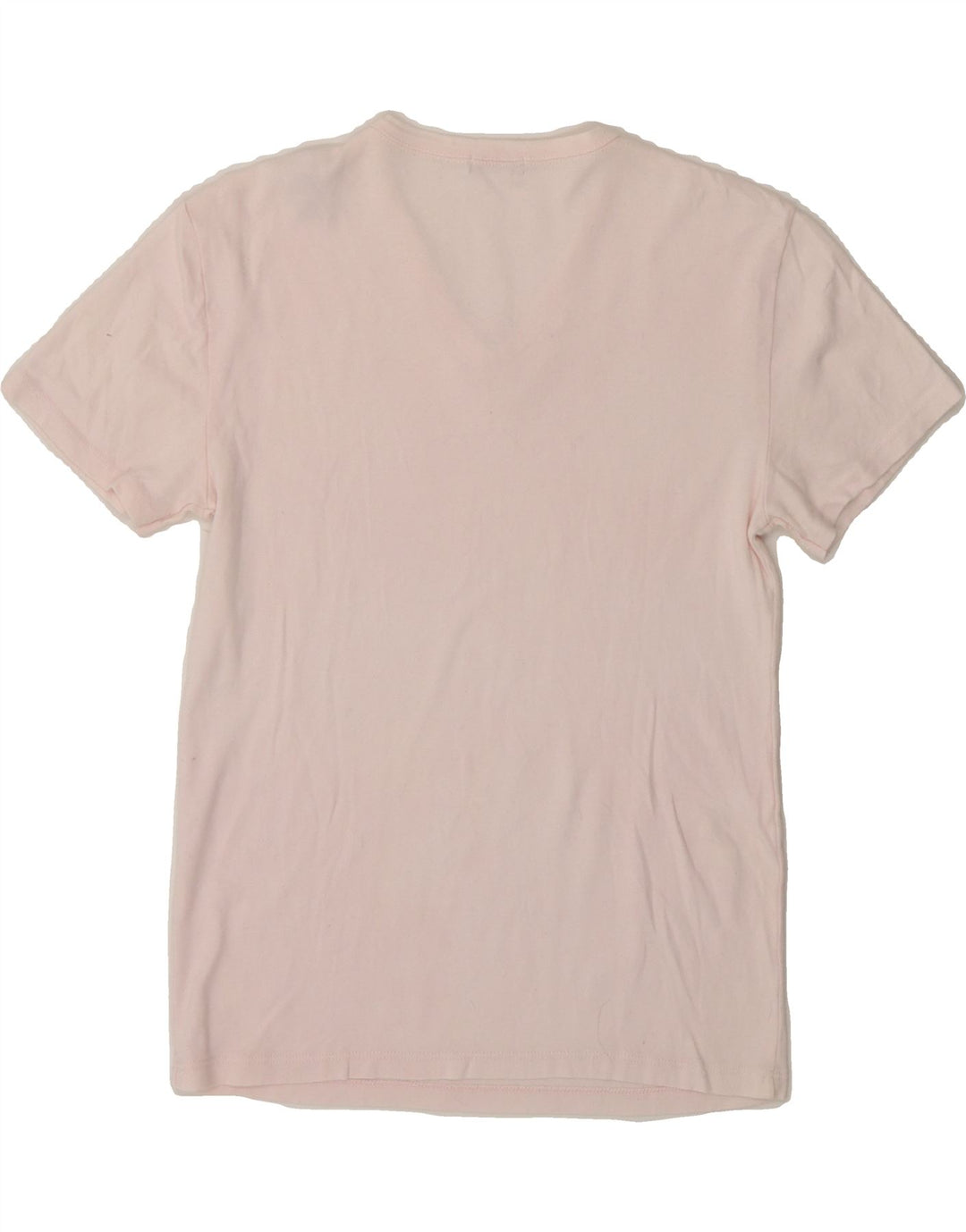 BENETTON Womens T-Shirt Top UK 10 Small Pink Vintage Benetton and Second-Hand Benetton from Messina Hembry 