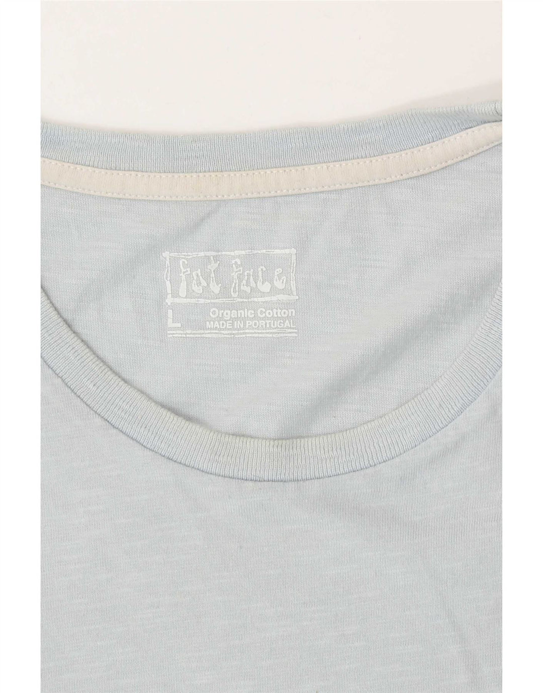 Fat Face Mens Graphic T-Shirt Top Large Blue Cotton
