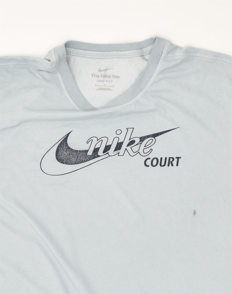 NIKE Mens The Nike Tee Graphic T-Shirt Top Large Grey Cotton | Vintage Nike | Thrift | Second-Hand Nike | Used Clothing | Messina Hembry 