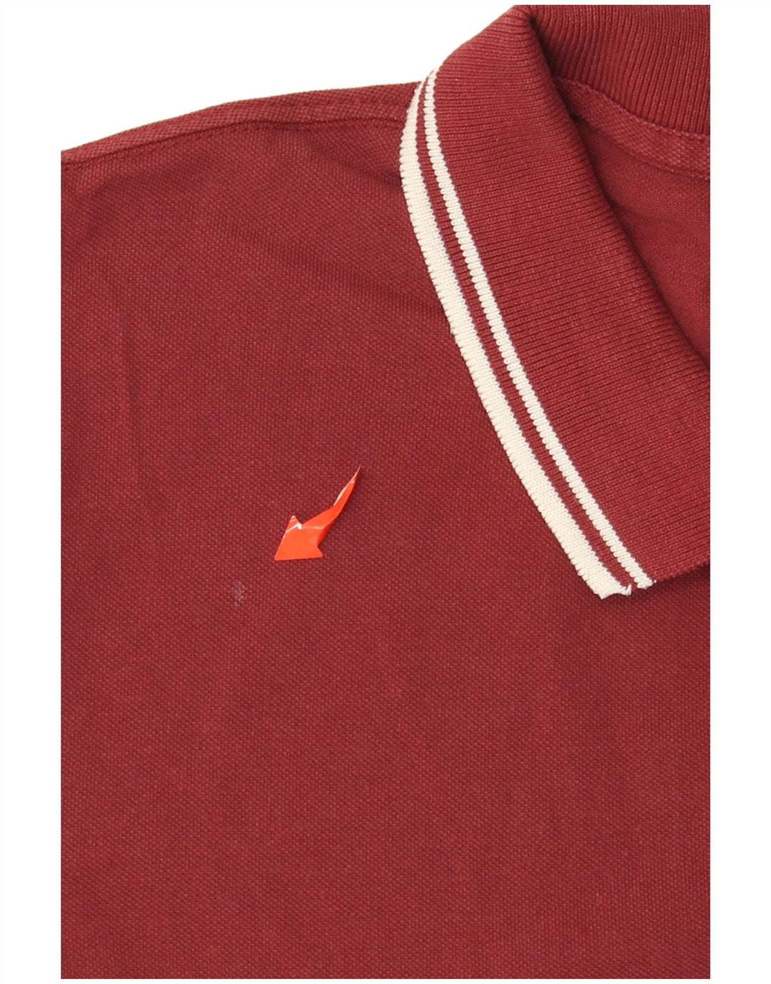 Carrera Mens Polo Shirt 2XL Burgundy Cotton