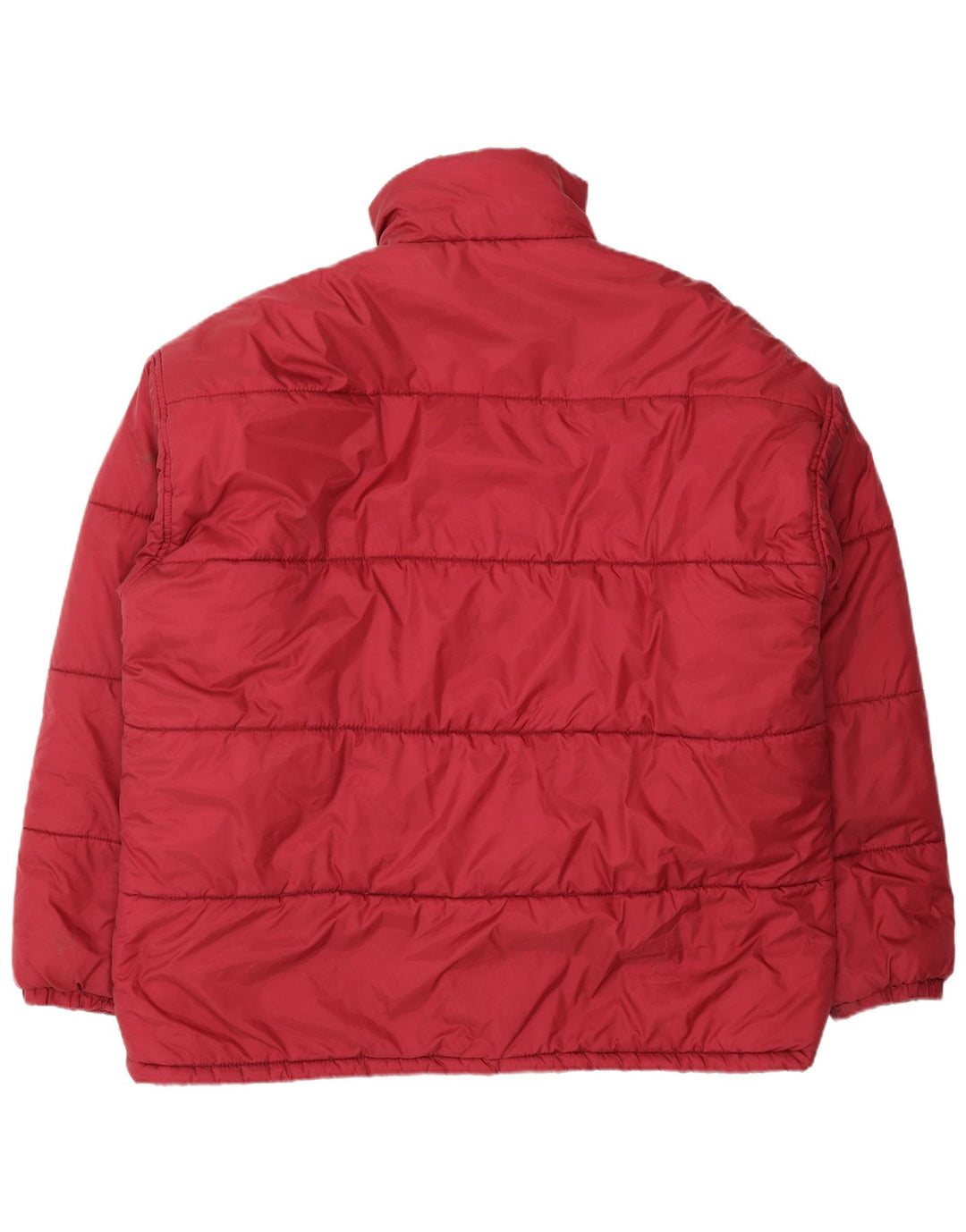 Vintage Mens Padded Jacket UK 42 XL Red