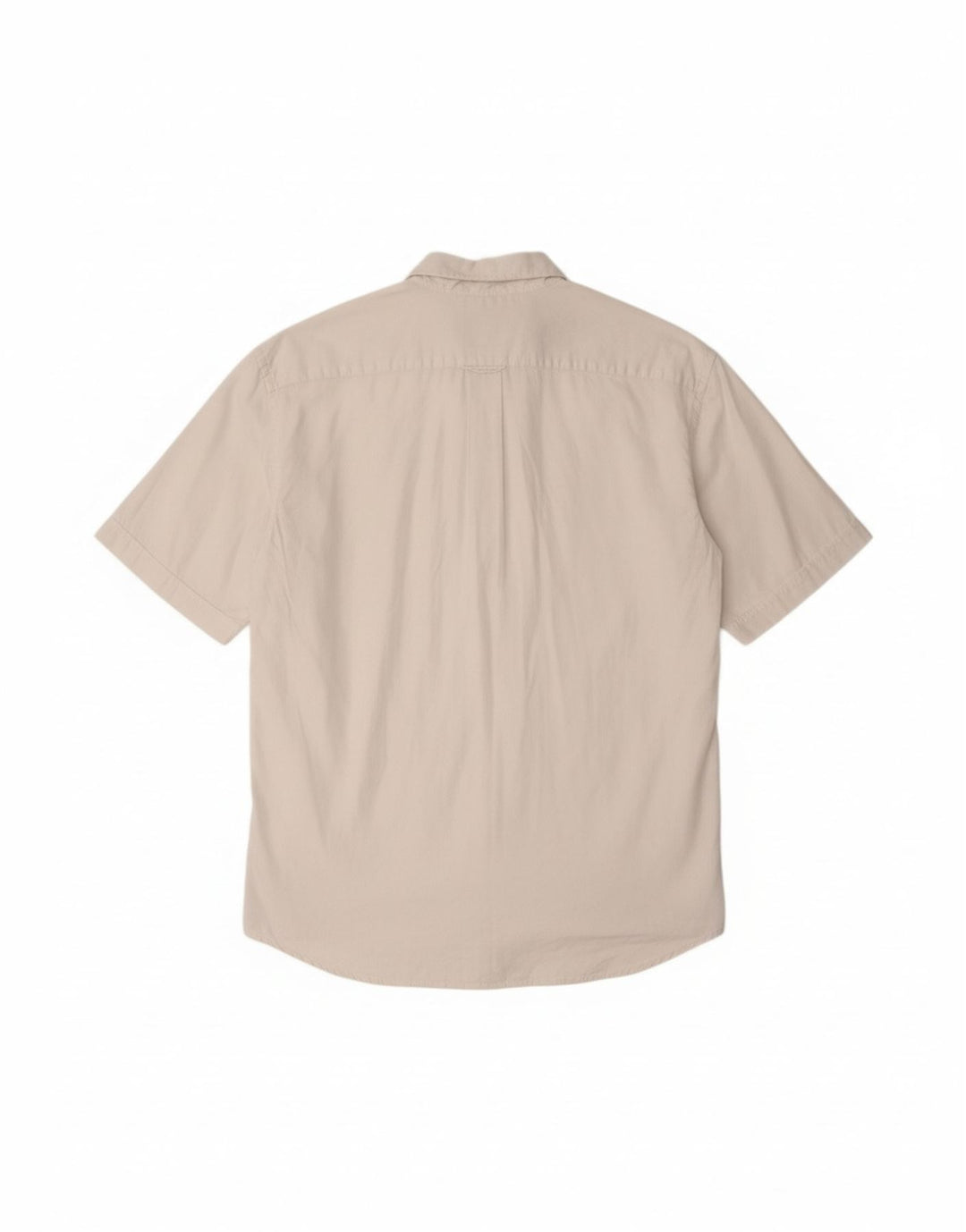 NAVIGARE Mens Short Sleeve Shirt XL White Cotton