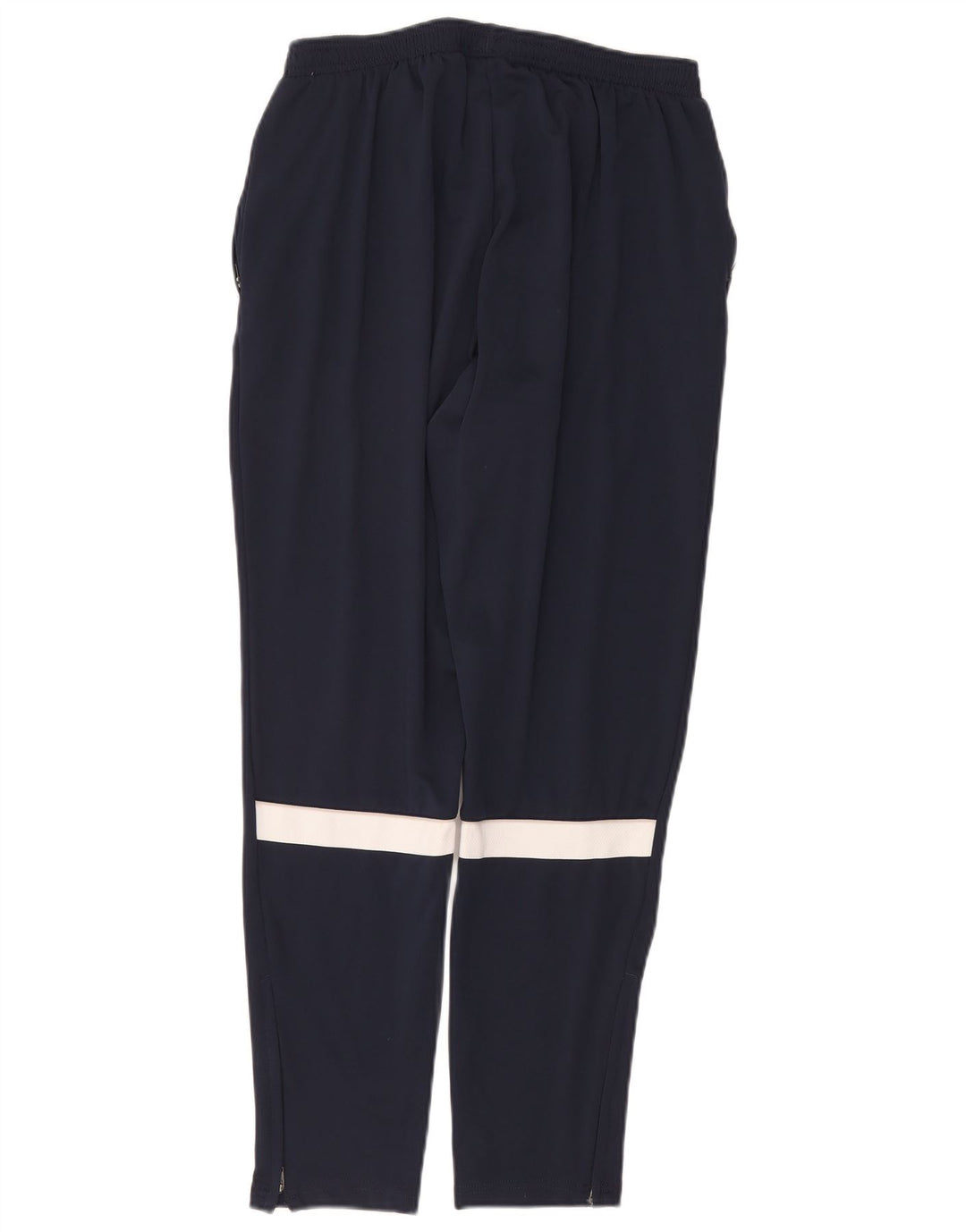 Nike Mens Dri Fit Tracksuit Trousers XL  Navy Blue Colourblock Polyester