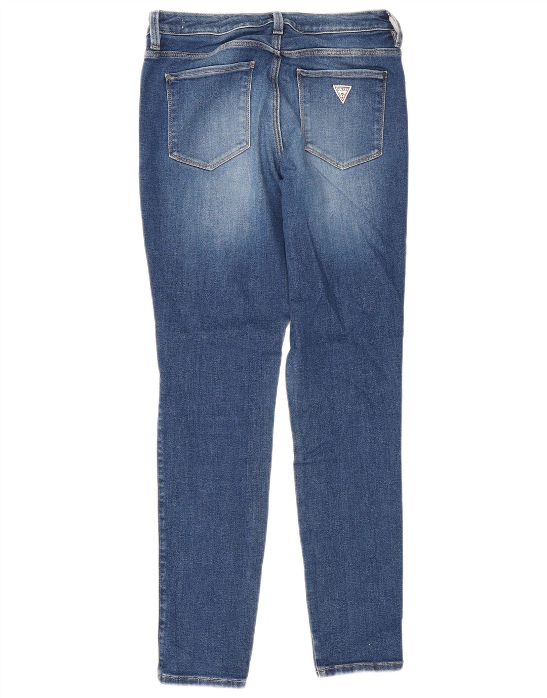 Guess Womens Skinny Jeans W30 L30 Blue Cotton
