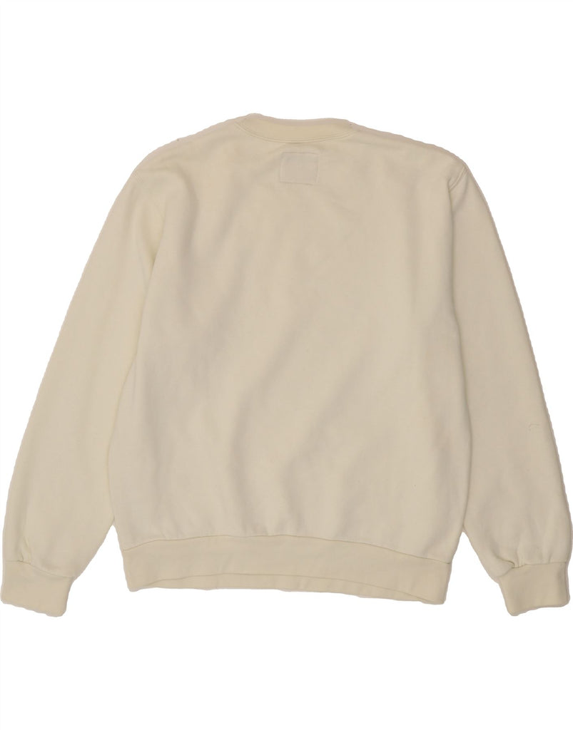 CAMP DAVID Mens Sweatshirt Jumper XL White Cotton Vintage Camp David and Second-Hand Camp David from Messina Hembry 