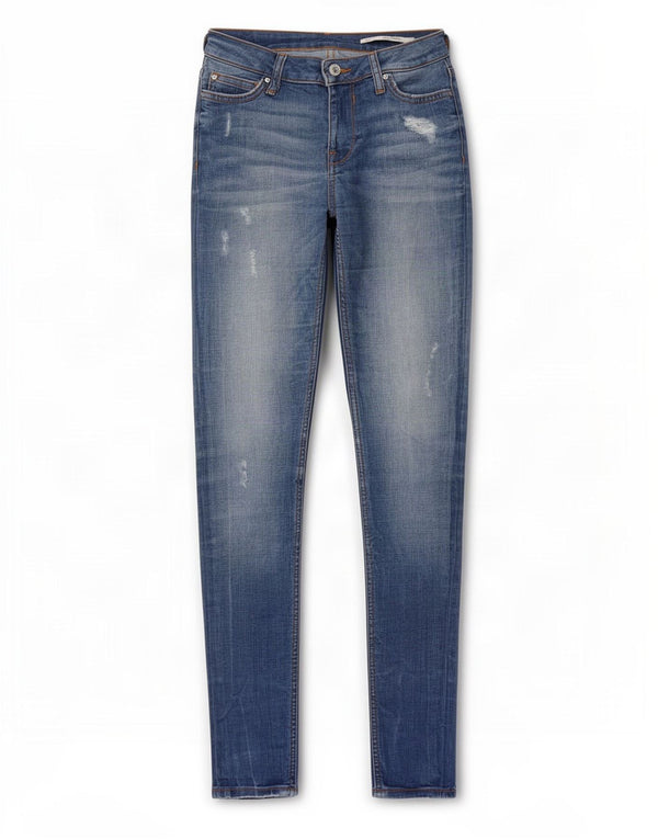 Zara Womens Slim Jeans EU 34 2XS W24 L30 Blue