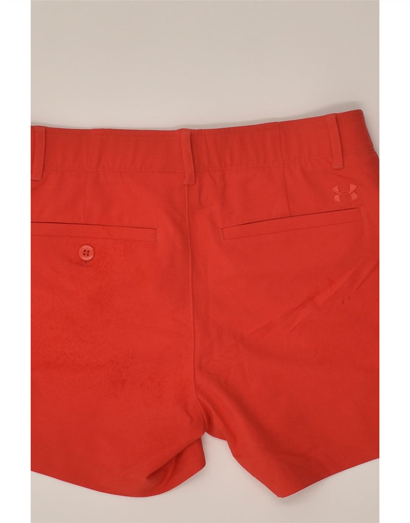 UNDER ARMOUR Womens Chino Shorts UK 4 XS W27  Red | Vintage Under Armour | Thrift | Second-Hand Under Armour | Used Clothing | Messina Hembry 