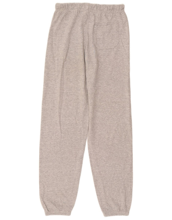 Champion Womens Tracksuit Trousers Joggers UK 16 Large Grey Flecked Cotton