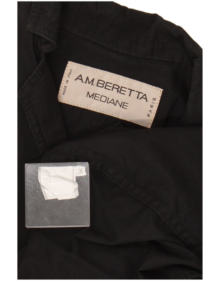 Anne Marie Beretta Womens Oversized Blazer Jacket IT 36 XS Black