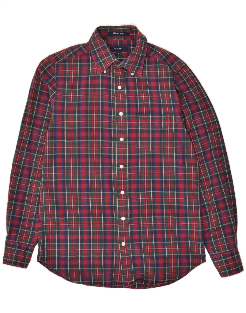 GANT Mens Shirt Medium Red Check | Vintage Gant | Thrift | Second-Hand Gant | Used Clothing | Messina Hembry 