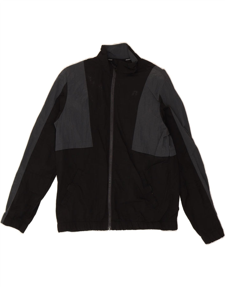 RUSSELL ATHLETIC Boys Tracksuit Top Jacket 14-15 Years XL Black Vintage Russell Athletic and Second-Hand Russell Athletic from Messina Hembry 