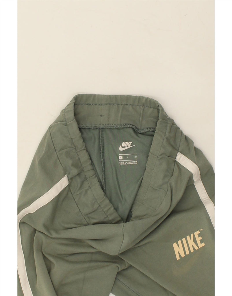 NIKE Womens Tracksuit Trousers UK 10 Small Grey Cotton | Vintage Nike | Thrift | Second-Hand Nike | Used Clothing | Messina Hembry 