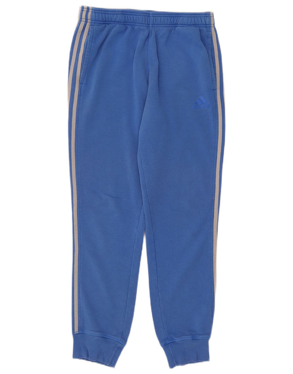 Adidas Mens Tracksuit Trousers Joggers Medium Blue Cotton