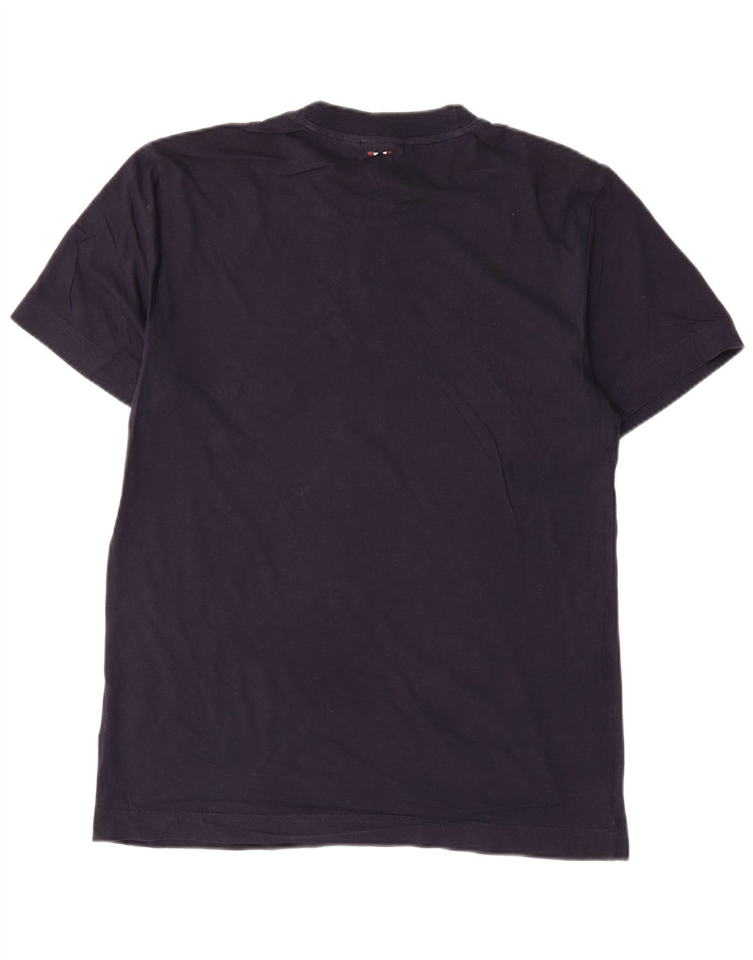 Napapijri Mens Graphic T-Shirt Top Medium Navy Blue