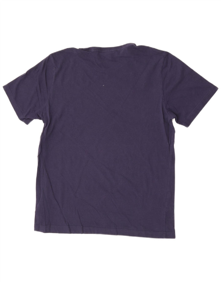 Puma Mens T-Shirt Top Large Navy Blue Cotton