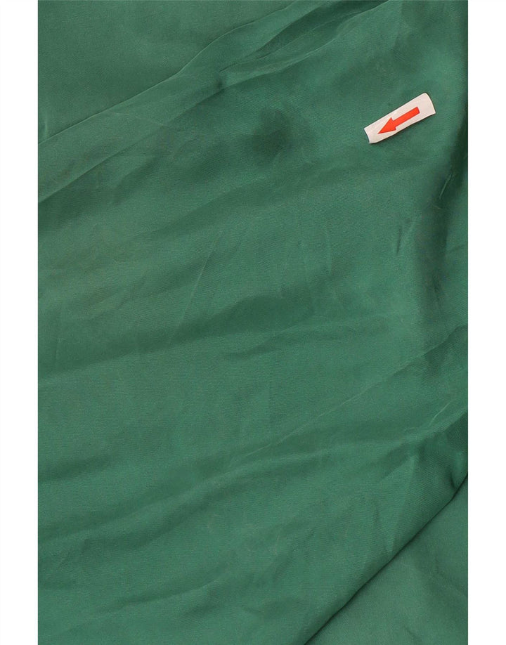 Sea & Sky Mens Shirt 2XL Green Silk