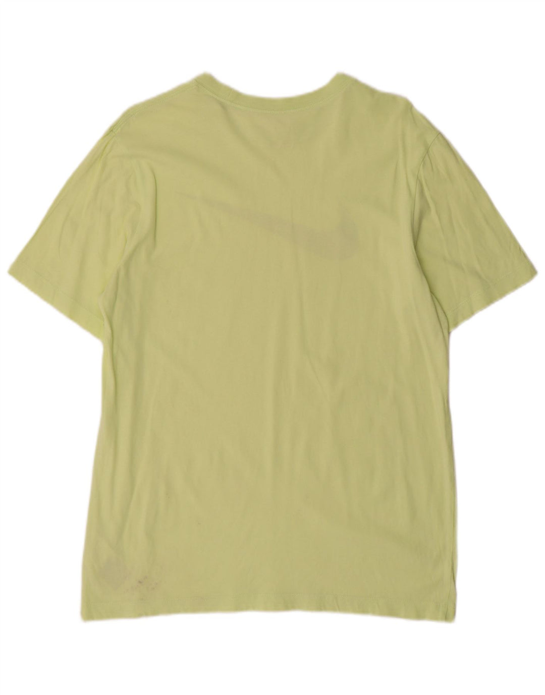 Nike Mens Graphic T-Shirt Top Medium Green Cotton