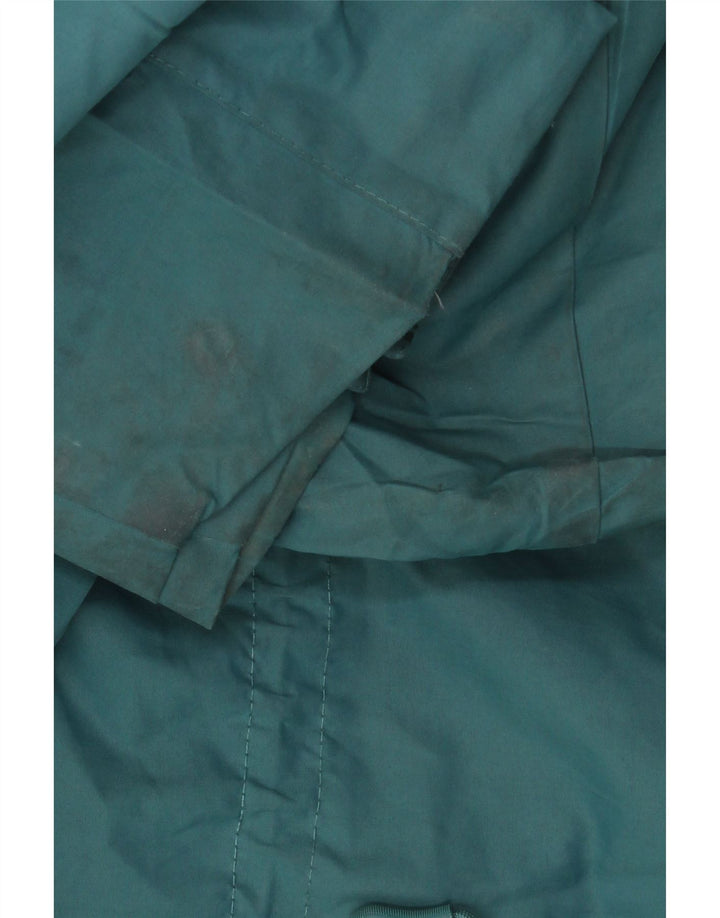 MOUNTAIN WAREHOUSE Womens Hooded Rain Jacket UK 22 3XL Green Polyester