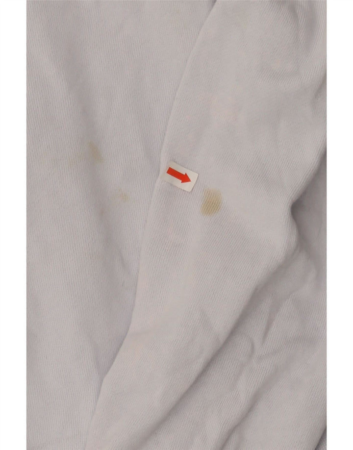 NIKE Mens Graphic Sweatshirt Jumper Medium Blue Vintage Nike and Second-Hand Nike from Messina Hembry 