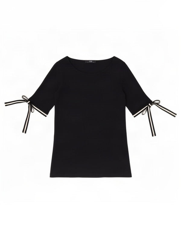 Ralph Lauren Womens Blouse Top UK 4 XS Navy Blue Cotton