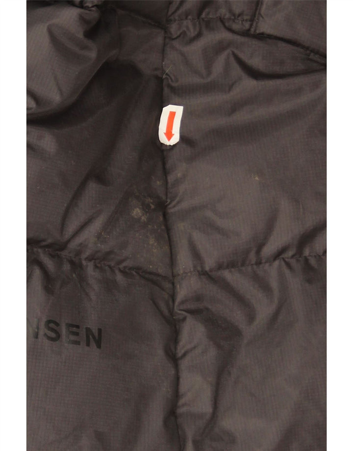 Helly Hansen Womens Hooded Oversized Padded Coat UK 10 Small Black Nylon