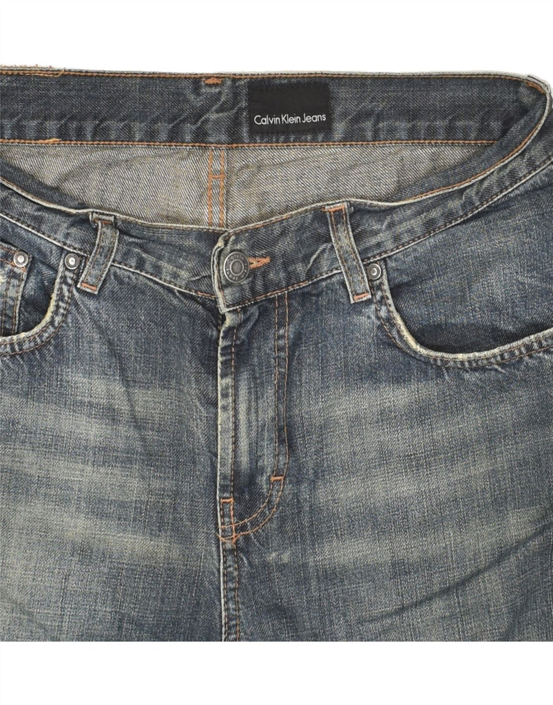 CALVIN KLEIN Mens Straight Jeans W32 L30 Blue | Vintage Calvin Klein | Thrift | Second-Hand Calvin Klein | Used Clothing | Messina Hembry 