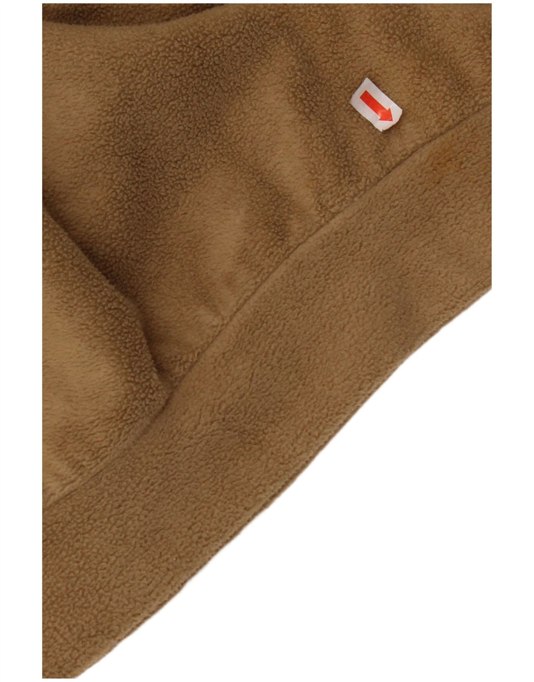 NORTH SAILS Mens Zip Neck Fleece Jumper 2XL Beige Polyester