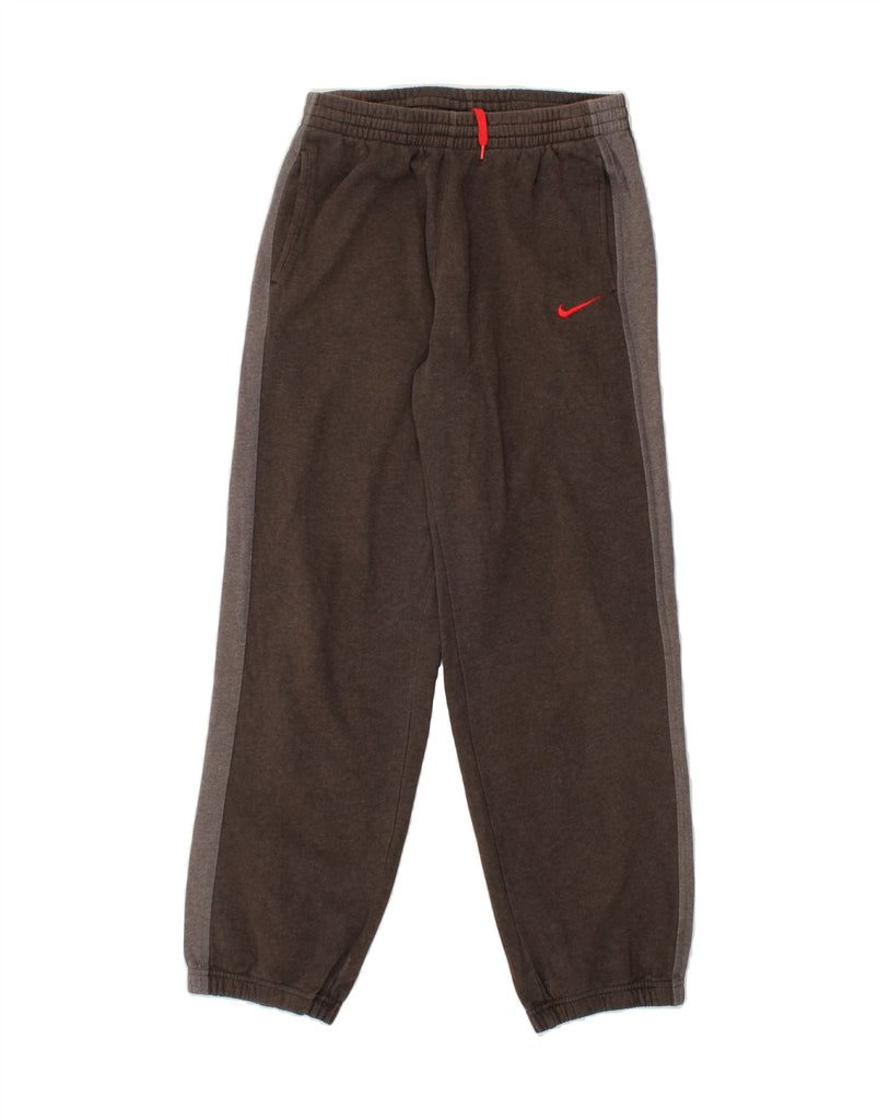 NIKE Boys Tracksuit Trousers Joggers 13-14 Years XL Grey Cotton | Vintage Nike | Thrift | Second-Hand Nike | Used Clothing | Messina Hembry 