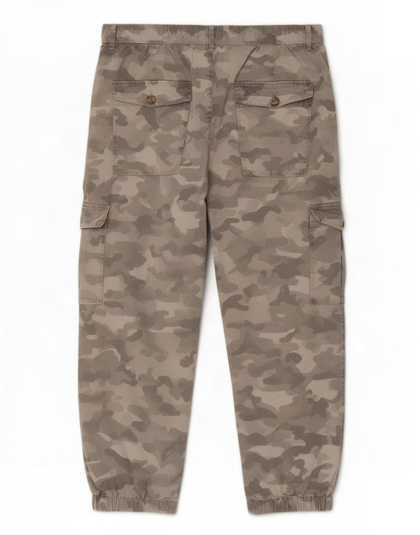 Marks & Spencer Womens Crop Cargo Trousers UK 20 2XL W40 L25 Green