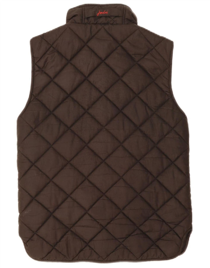 Joules Mens Quilted Gilet UK 36 Small Black Polyester